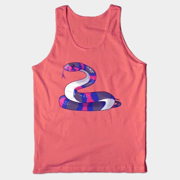 Bisssexual Snake Tank Top by candychameleon